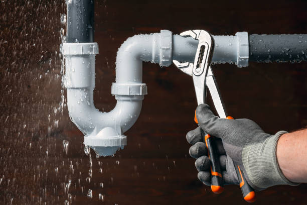 Professional Sewer Line Repair technician working in Marlton, NJ